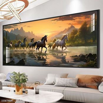 Tranh ngựa đẹp ấn tượng