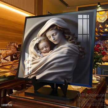 Tranh tranh trí tường công giáo sang trọng