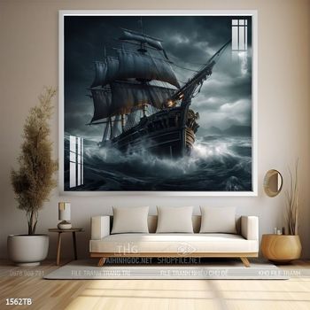 Tranh thuận buồm xuôi gió trang trí tường nhà