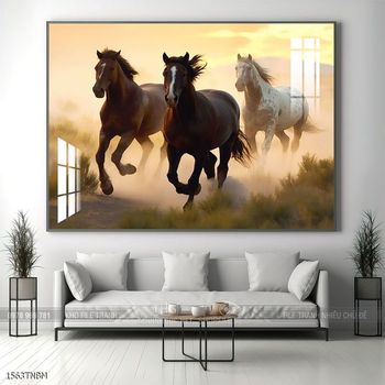 Tranh ngựa treo tường