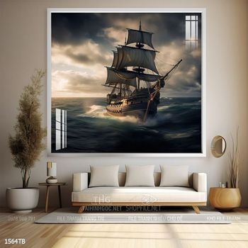 Tranh thuận buồm xuôi gió đẹp ấn tượng