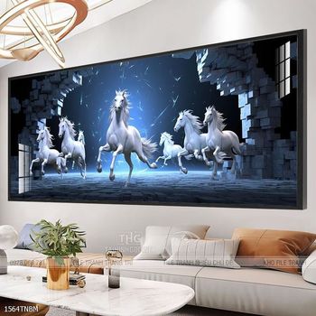 Tranh ngựa đẹp ấn tượng