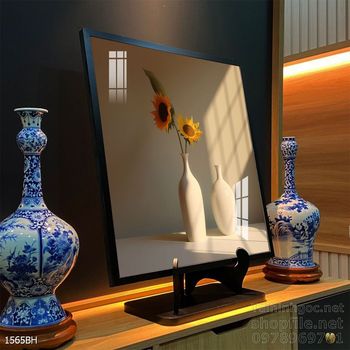 Tranh bình hoa đẹp trang trí tường