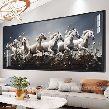Tranh ngựa treo tường