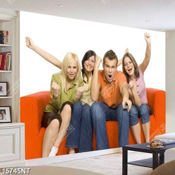 Tranh nhóm bạn trẻ 15745NT