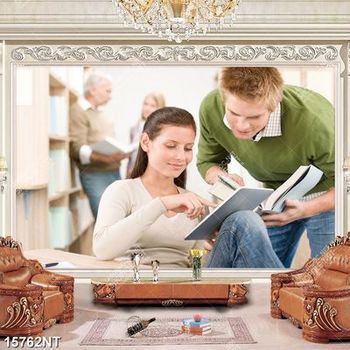 Tranh sinh viên làm bài tập