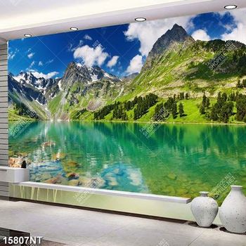 Tranh phong cảnh sông núi đẹp 15807NT