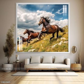 Tranh ngựa bát mã truy phong