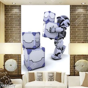 Tranh người máy 15866NT