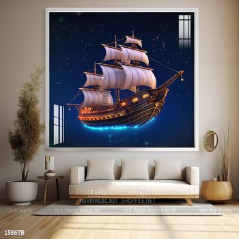 Tranh thuận buồm xuôi gió đẹp ấn tượng