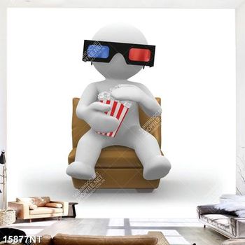 Tranh người trắng ăn bỏng ngô