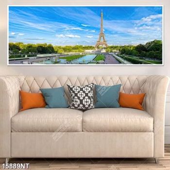 Tranh tháp Eiffel nước Pháp 15889NT