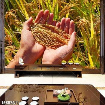 Tranh lúa chín vàng