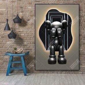 Tranh treo tường gấu bearbrick đẹp độc đáo