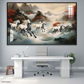 Tranh ngựa treo tường