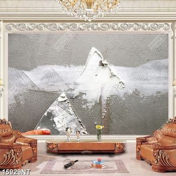 Tranh trét sơn trắng lên tường