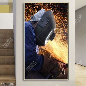 Tranh anh thợ hàn