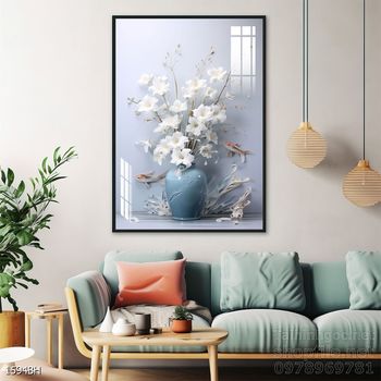 Mẫu tranh bình hoa treo tường đẹp nhất