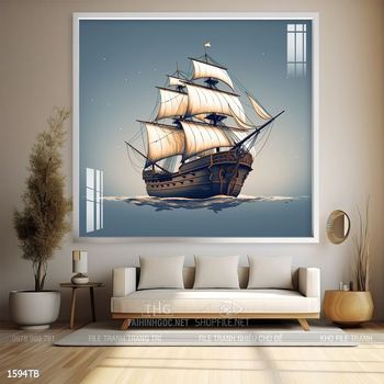Tranh thuận buồm xuôi gió treo tường đẹp