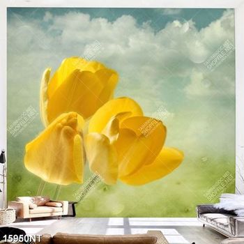 Tranh hoa tu líp vàng 15950NT