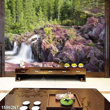 Tranh thác nước trong khu rừng 15962NT