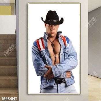 Tranh người đàn ông cơ bắp