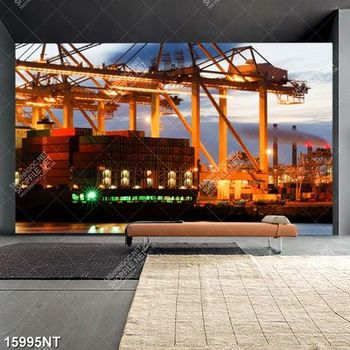 Tranh cảng biển đêm