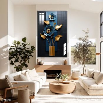 Tranh bình hoa trang trí phòng khách, phòng ăn đẹp