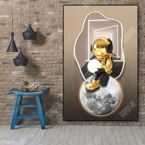 Tranh file gốc gấu bearbrick đẹp ấn tượng