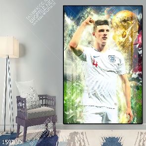 Tranh cầu thủ Declan Rice