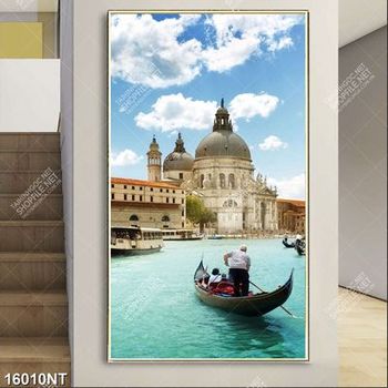 Tranh thành phố du lịch