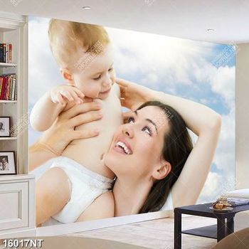 Tranh mẹ và bé 16017NT