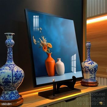 Tranh bình hoa 3D tuyệt đẹp