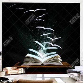 Tranh quyển sách thần kỳ 16029NT