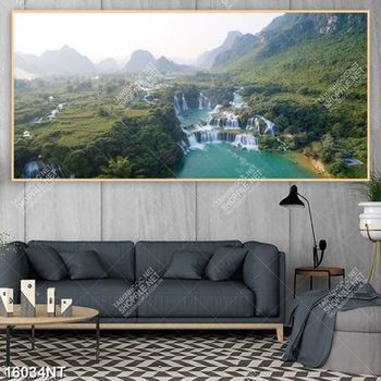 Tranh thác nước đẹp 16034NT