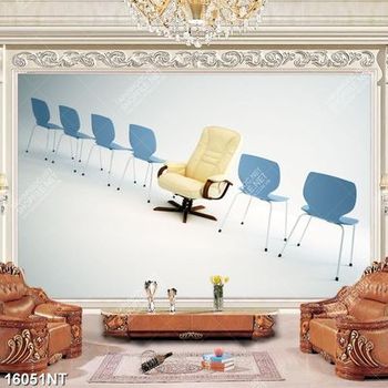 Tranh ghế tựa màu trắng