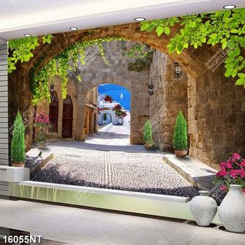 Tranh psd lâu đài cổ