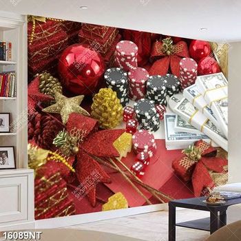 Tranh bàn tiệc noel