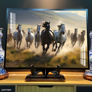 Tranh ngựa bát mã truy phong