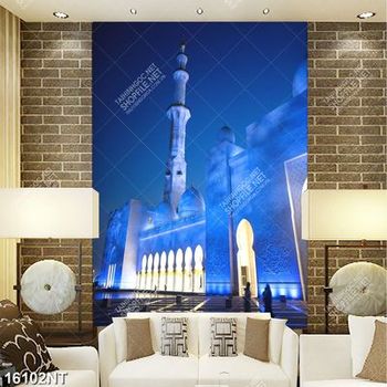 Tranh tòa lâu đài màu trắng