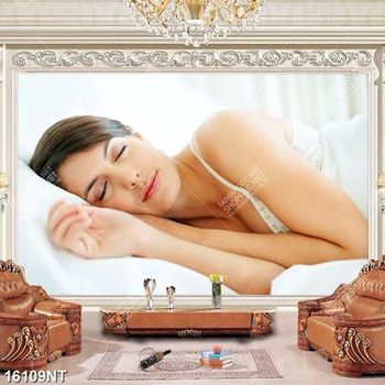 Tranh cô gái nằm ngủ