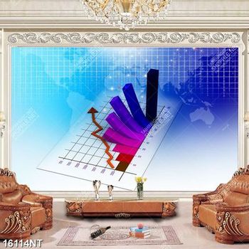 Tranh biểu đồ tăng trưởng