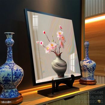 Tranh bình hoa đẹp