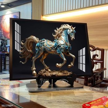 Tranh ngựa đẹp ấn tượng