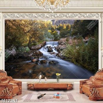 Tranh thác nước đẹp 16123NT