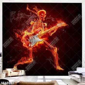 Tranh nghệ thuật người lửa