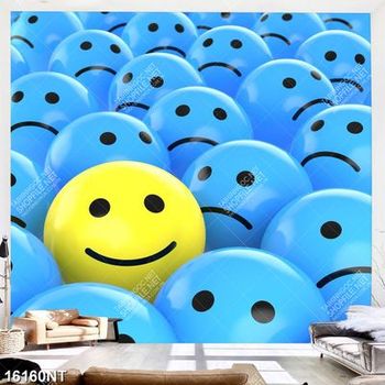 Tranh những quá bóng hình mặt buồn