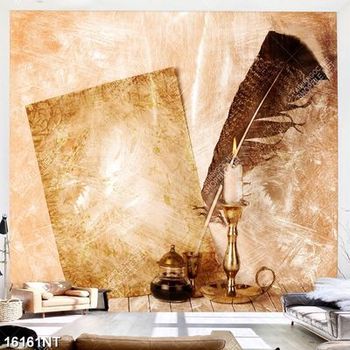 Tranh bút lông gà 16161NT