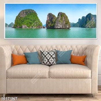 Tranh phong cảnh sông núi tuyệt đẹp 16171NT
