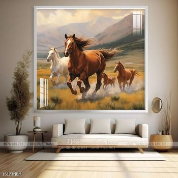 Tranh ngựa mã đáo thành công